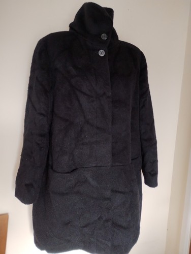 Marks spenser black mohair - &,